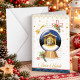 Biglietti auguri NATALE religioso oro e rilievo 12pz Biglietti auguri NATALE religioso oro e rilievo 12pz