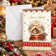 Biglietti auguri NATALE religioso oro e rilievo 12pz Biglietti auguri NATALE religioso oro e rilievo 12pz
