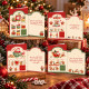 Biglietti Auguri Natale – 4 Soggetti Oro – 12 Pezzi
