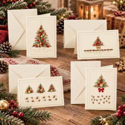 Biglietti Auguri Natale Senza Testo – 12 Pezzi Biglietti Auguri Natale Senza Testo – 12 Pezzi