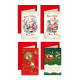 Biglietti di Natale Assortiti con Oro, 120 Pezzi Biglietti di Natale Assortiti con Oro, 120 Pezzi
