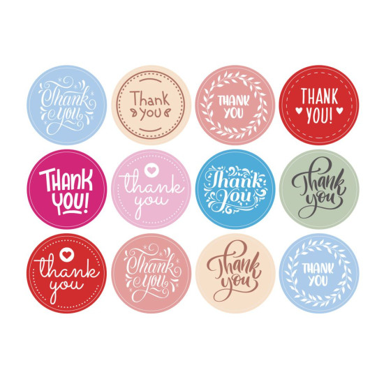 Stickers etichette rotonde 50 fogli Stickers etichette rotonde 50 fogli