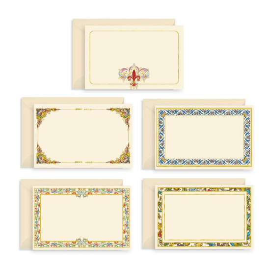 100 cartoncini + 100 buste 7x11 FIORENTINO