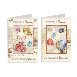 Biglietti augurali PENSIONE 12pz