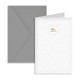 Biglietti auguri SENZA TESTO carta cotone 12pz Biglietti auguri SENZA TESTO carta cotone 12pz