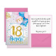 Biglietti auguri porta soldi 18 ANNI 12pz Biglietti auguri porta soldi 18 ANNI 12pz