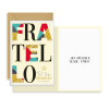 Biglietto auguri FRATELLO 6pz
