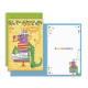 Biglietti auguri COMPLEANNO bimbi 12pz