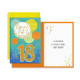 Biglietti augurali 18 ANNI 12pz