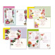 Biglietti auguri COMPLEANNO fiori 12pz