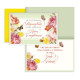 Biglietti auguri COMPLEANNO fiori 12pz