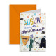 Biglietti COMPLEANNO maschili 12pz Biglietti COMPLEANNO maschili 12pz