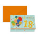 Biglietti 18 ANNI porta soldi 12pz Biglietti 18 ANNI porta soldi 12pz