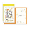 Biglietto auguri 18 anni - 6pz