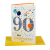 Biglietto auguri 90 anni - 6pz