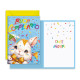 Biglietti auguri COMPLEANNO cuccioli 12pz Biglietti auguri COMPLEANNO cuccioli 12pz