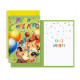 Biglietti auguri COMPLEANNO cuccioli 12pz Biglietti auguri COMPLEANNO cuccioli 12pz