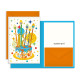 Biglietti auguri porta soldi 18 ANNI 12pz Biglietti auguri porta soldi 18 ANNI 12pz