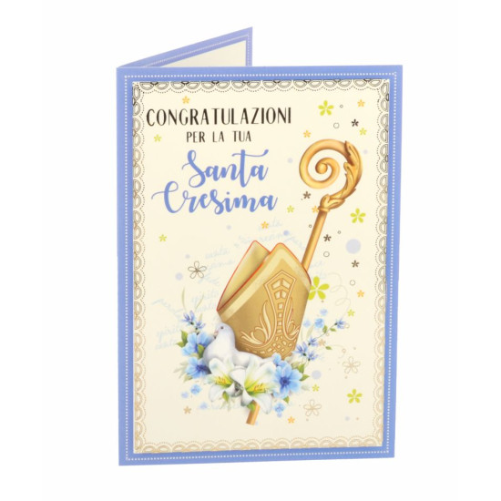 Biglietti auguri CRESIMA 12pz