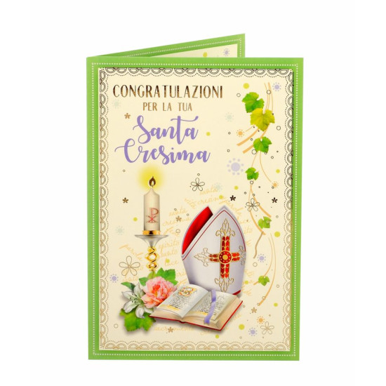 Biglietti auguri CRESIMA 12pz