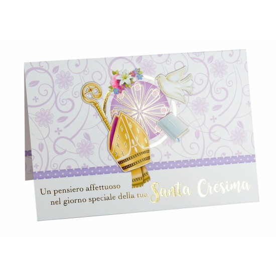 Biglietti auguri CRESIMA 12pz