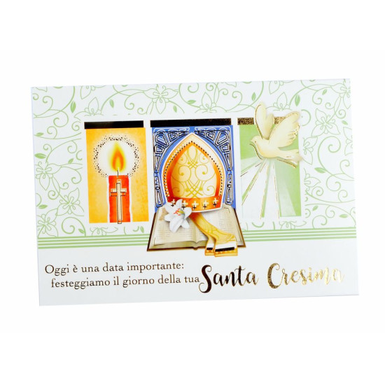 Biglietti auguri CRESIMA 12pz