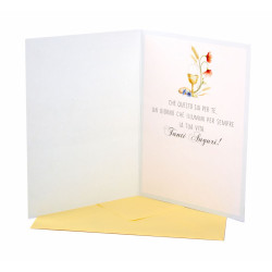 Biglietti COMUNIONE BIMBO 12PZ