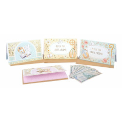 Biglietti CRESIMA PORTASOLDI 12pz