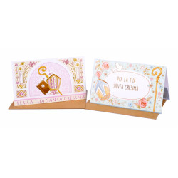 Biglietti CRESIMA PORTASOLDI 12pz