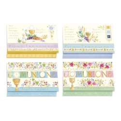 Biglietti COMUNIONE PORTASOLDI 12pz
