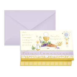 Biglietti COMUNIONE PORTASOLDI 12pz Biglietti COMUNIONE PORTASOLDI 12pz