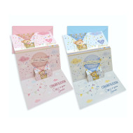 Biglietti auguri BATTESIMO pop-up 12pz