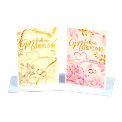 Biglietti auguri MATRIMONIO 12pz Biglietti auguri MATRIMONIO 12pz