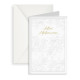 Biglietti augurali NOZZE carta cotone e foglia oro 12pz Biglietti augurali NOZZE carta cotone e foglia oro 12pz