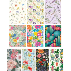 Carta regalo FLOWERS AND COLORS 50 fogli