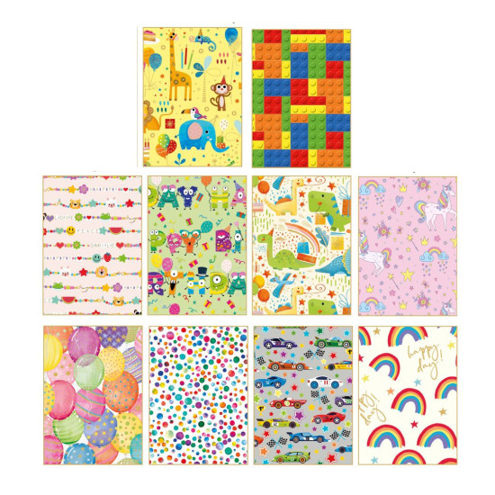 Carta regalo KIDS 50 fogli Carta regalo KIDS 50 fogli