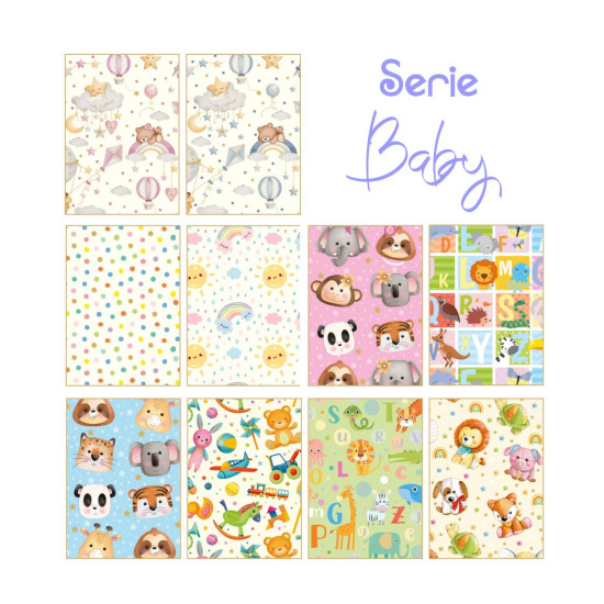 Carta regalo BABY 50 fogli Carta regalo BABY 50 fogli