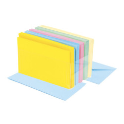 100 cartoncini + 100 buste PASTELLO 9x14 100 cartoncini + 100 buste PASTELLO 9x14