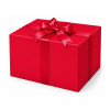 10 fogli carta regalo ROSSO special kraft 100x70