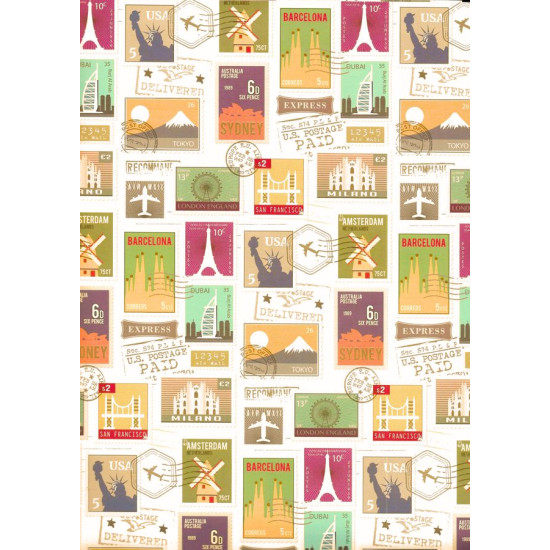 Carta regalo CITTà 10 fogli