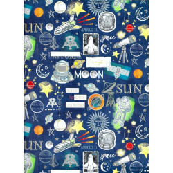 Carta regalo ASTRONOMIA 10 fogli Carta regalo ASTRONOMIA 10 fogli