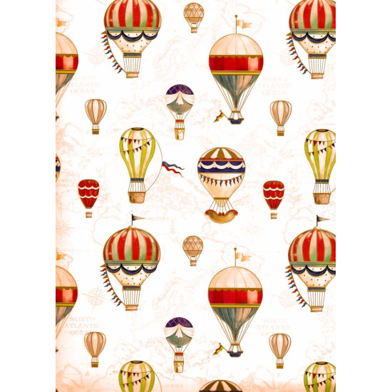 Carta regalo MONGOLFIERE 10 fogli