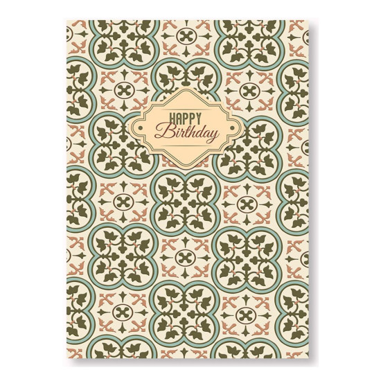 Biglietti augurali COMPLEANNO CHIC 12pz Biglietti augurali COMPLEANNO CHIC 12pz
