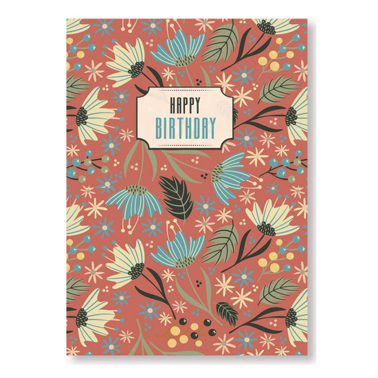 Biglietti augurali COMPLEANNO CHIC 12pz Biglietti augurali COMPLEANNO CHIC 12pz