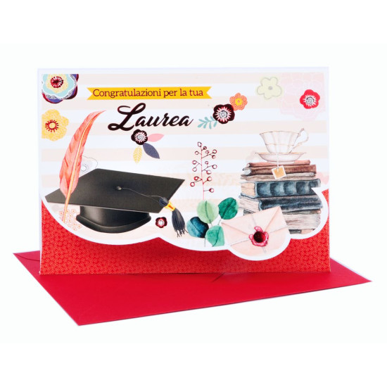 Biglietti portasoldi LAUREA 12pz