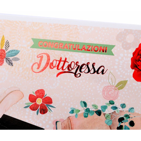 Biglietti portasoldi LAUREA 12pz