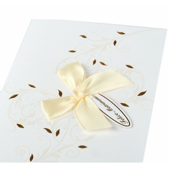 Biglietti auguri MATRIMONIO nastri e decori 12pz Biglietti auguri MATRIMONIO nastri e decori 12pz