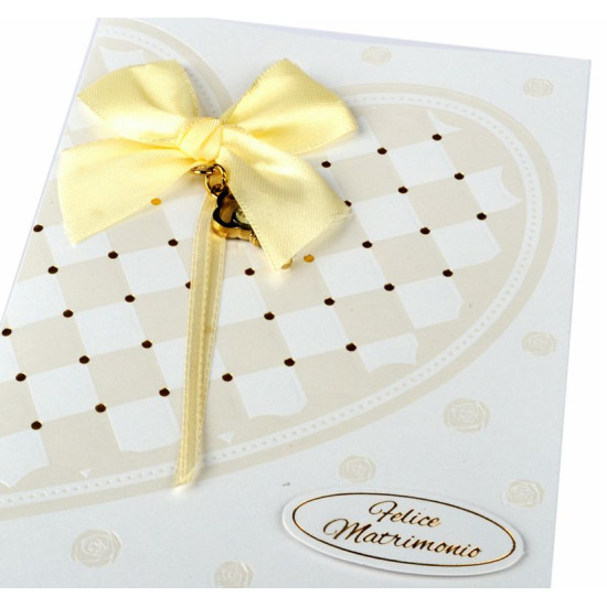 Biglietti auguri MATRIMONIO nastri e decori 12pz Biglietti auguri MATRIMONIO nastri e decori 12pz