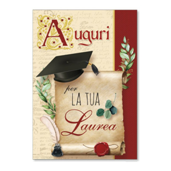 Biglietti congratulazioni LAUREA oro a caldo e rilievo 12pz Biglietti congratulazioni LAUREA oro a caldo e rilievo 12pz