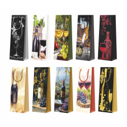 Borsette porta bottiglia ASSORTITE 25pz